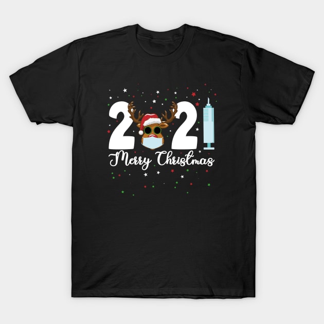 merry Christmas 2021 T-Shirt by Teesamd